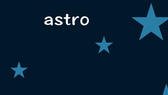 学习 Astro，轻松入门！现在不仅提供视频直播，还有详细的教程指导哦。快来加入我们，一起探索优秀的静态网页开发方式吧！