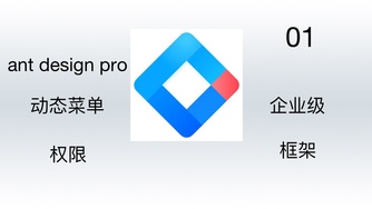 Ant Design Pro 角色权限加自研后端自主接单技术与营销课 01 引入