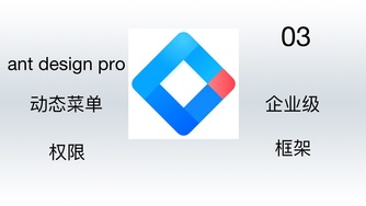 Ant Design Pro 角色权限加自研后端自主接单技术与营销课 03 开始搭建项目跑起来