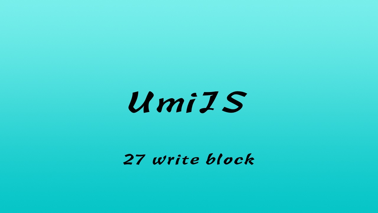 轻松学 UmiJS 视频教程 #27 如何开发区块 - block