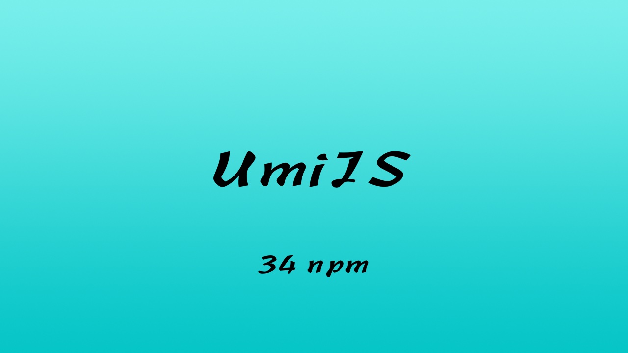 轻松学 UmiJS 视频教程 #34 把插件发布到 npmjs.com 网站（四更，还有一集完结）