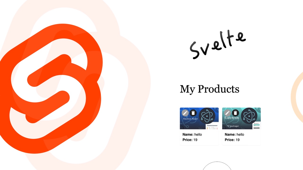 Svelte 3 & Smelte 实战电商购物系统后台视频教程